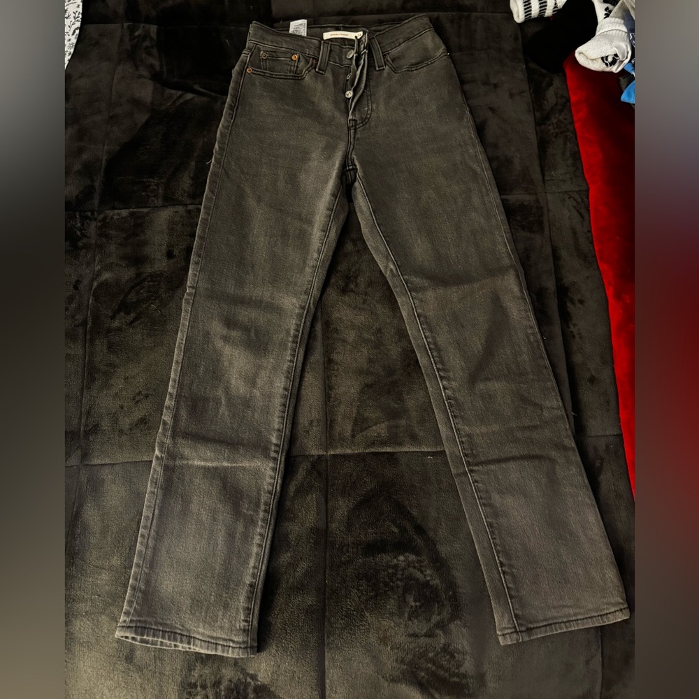 Levi’s Wedgie Straight - Gray